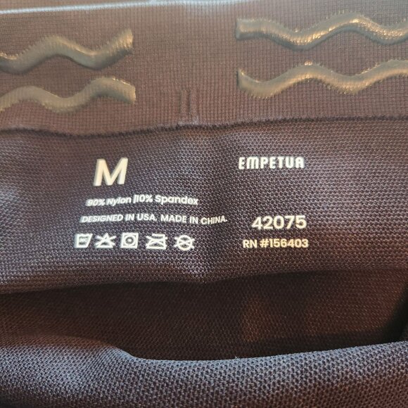 Empetua High-Waisted Shaping Leggings M Black Comfortable & Supportive - Picture 3 of 6